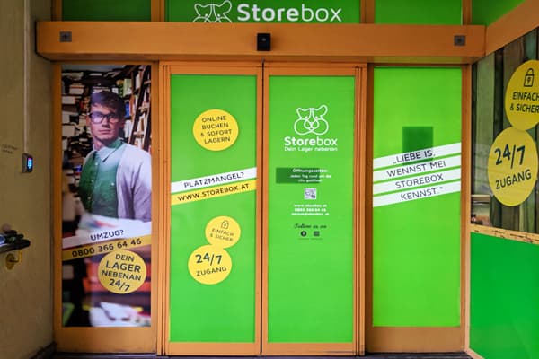 Selfstorage Storebox Schuhmeierplatz